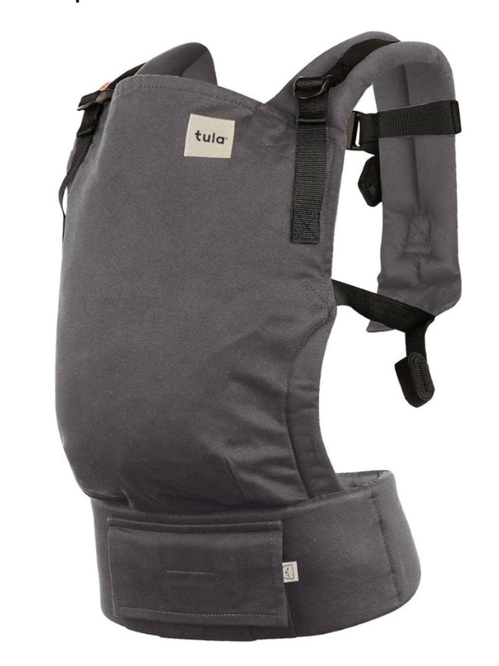 NIB Tula Free-to-Grow Breathable Mesh Adjustable Carrier in Gray